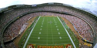 Washington Commanders will return to play in DC at the old RFK site but timeline could be delayed.